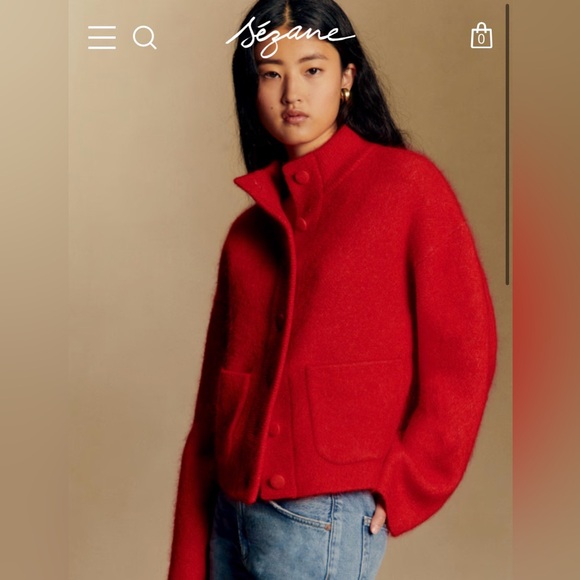 Sezane Jackets & Blazers - Sezane THAIS JACKET